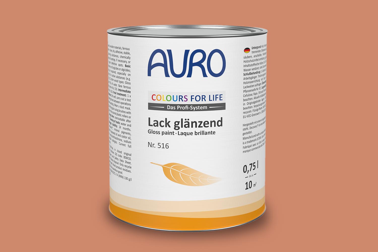 Auro Lack glänzend Nr. 516 Rottöne Colours for Life