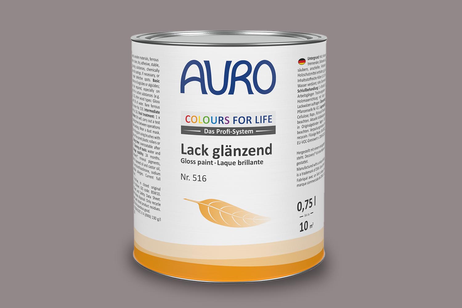 Auro Lack glänzend Nr. 516 Brauntöne Colours for Life