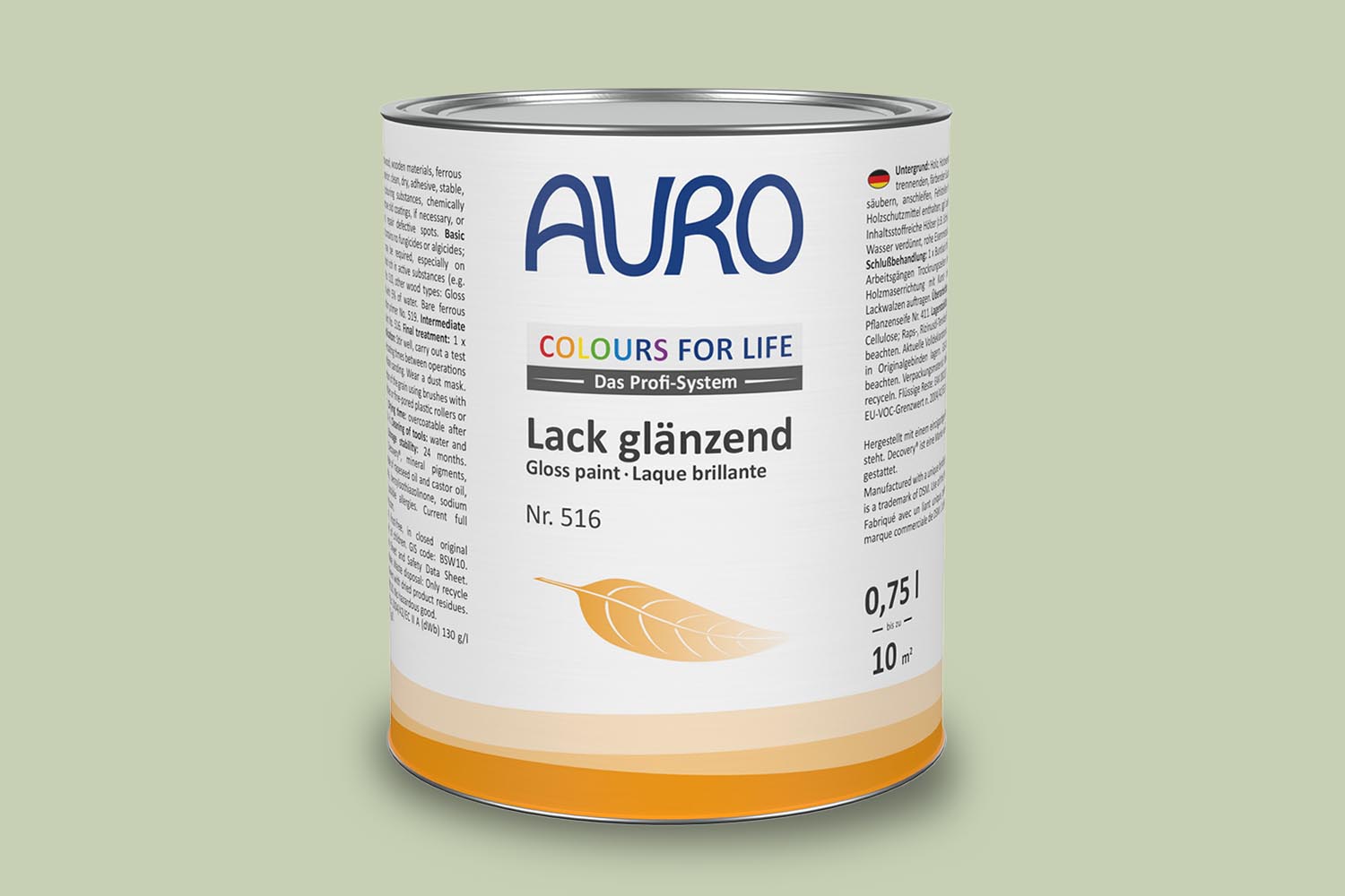 Auro Lack glänzend Nr. 516 Grüntöne Colours for Life