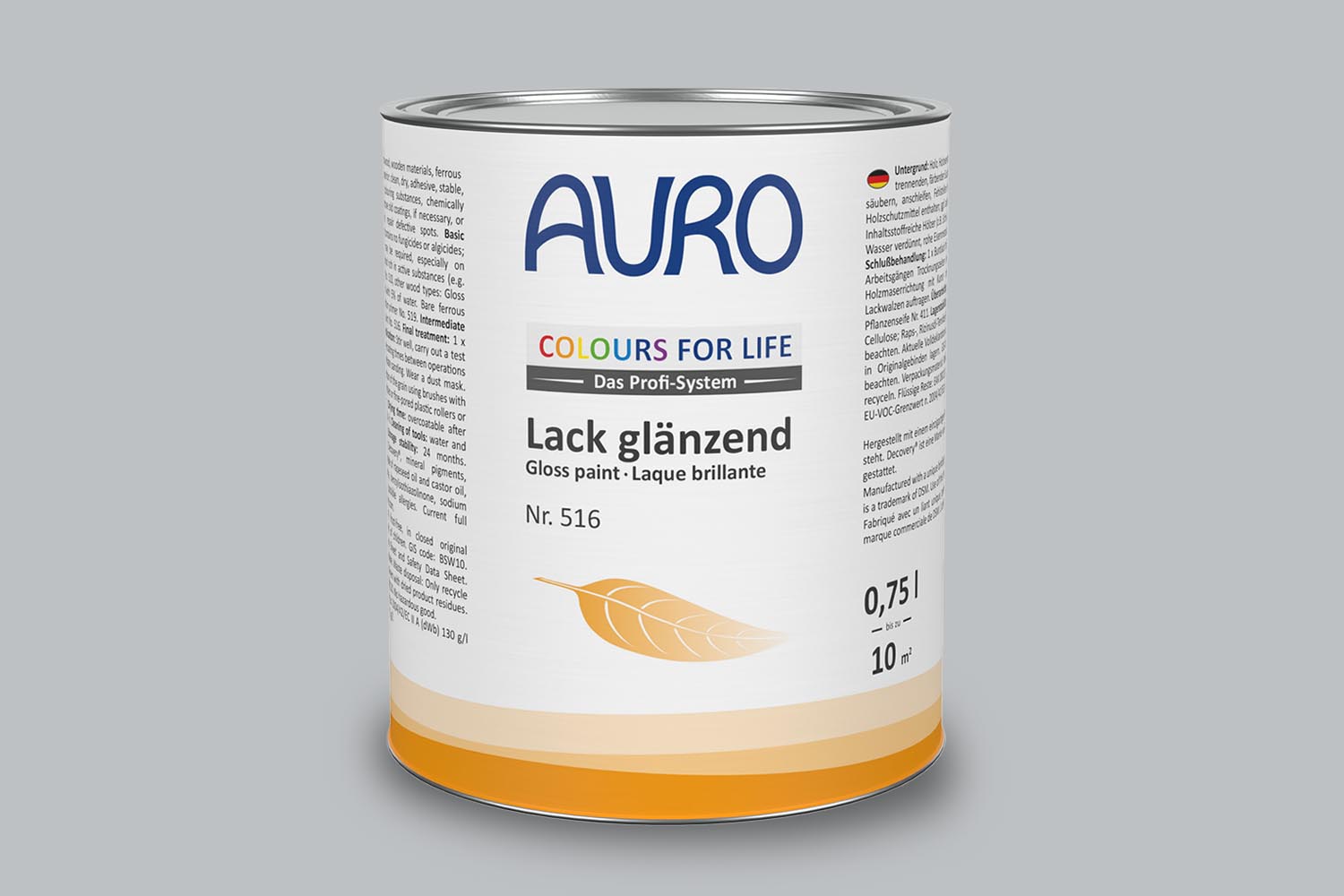 Auro Lack glänzend Nr. 516 Grautöne Colours for Life