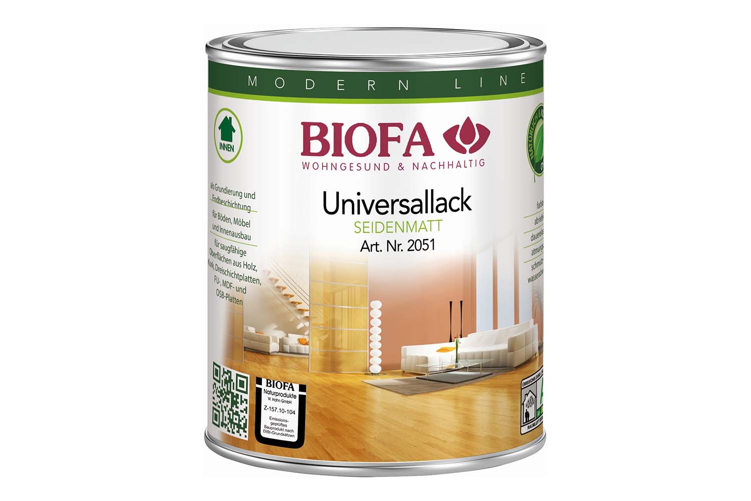 Biofa Universallack, transparent, seidenmatt