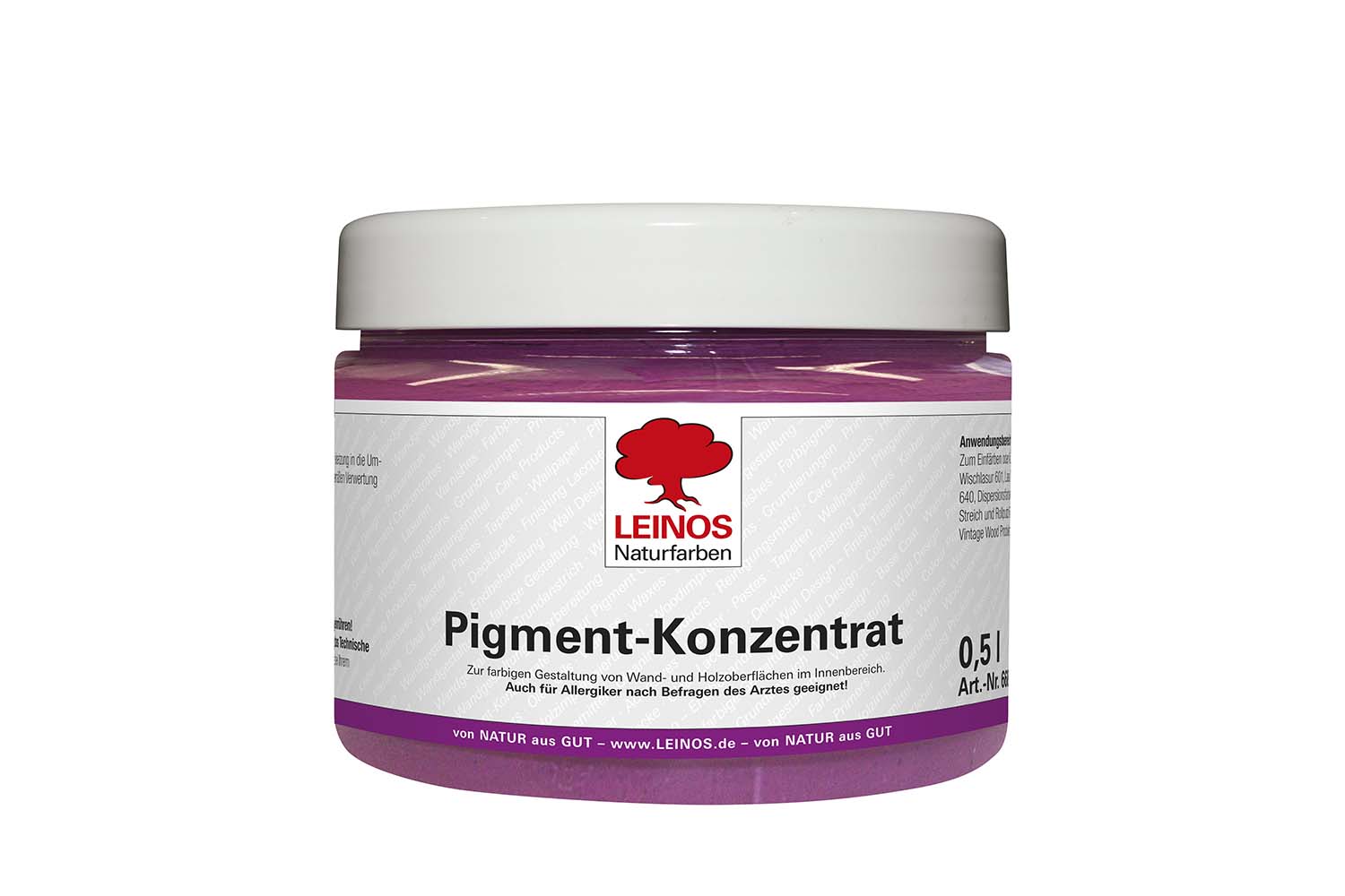 Leinos Pigment-Konzentrat 668 Ultramarin-Rot