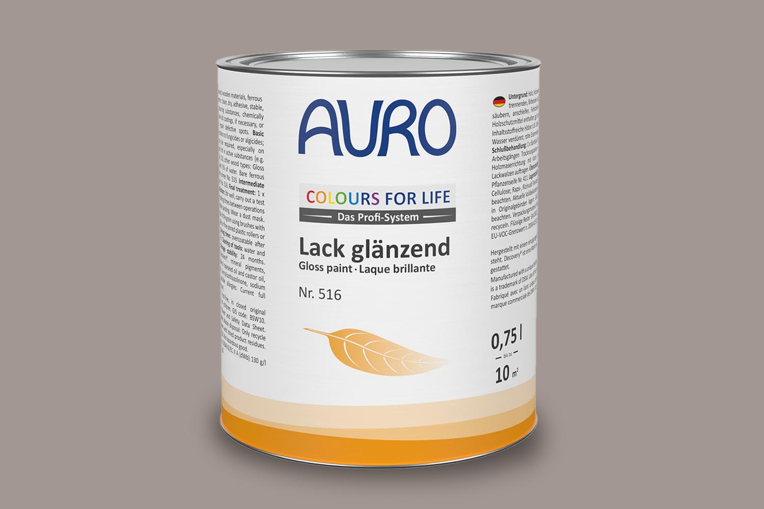 Auro Lack glänzend Nr. 516 Grautöne Colours for Life