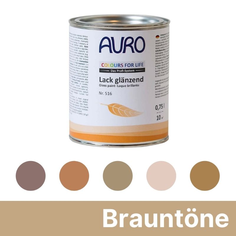Auro Colours for Life Lack glänzend - Braun