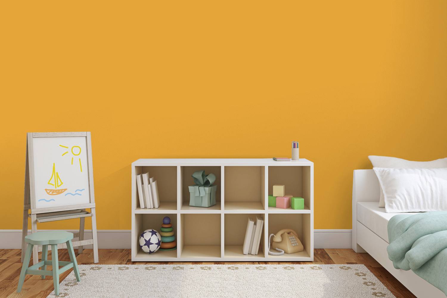 Auro Wand- und Deckenfarbe Nr. 555 Orangetöne Colours For Life 