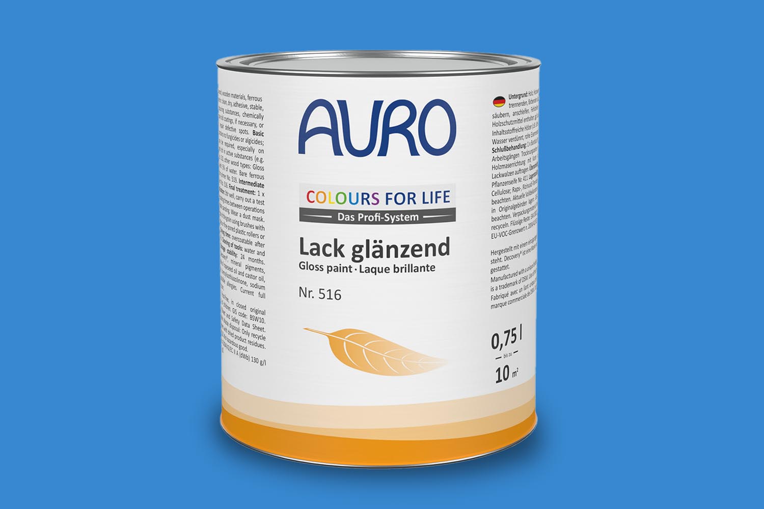 Auro Lack glänzend Nr. 516 Blautöne Colours for Life