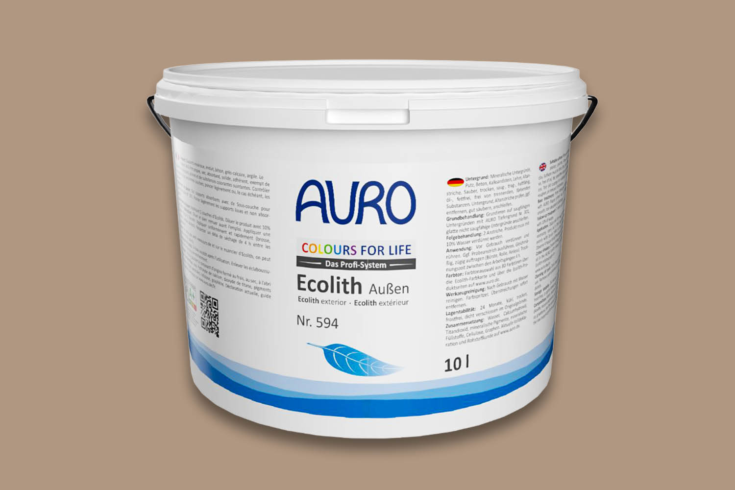 Auro Ecolith Außen Nr. 594 hazelnut 10