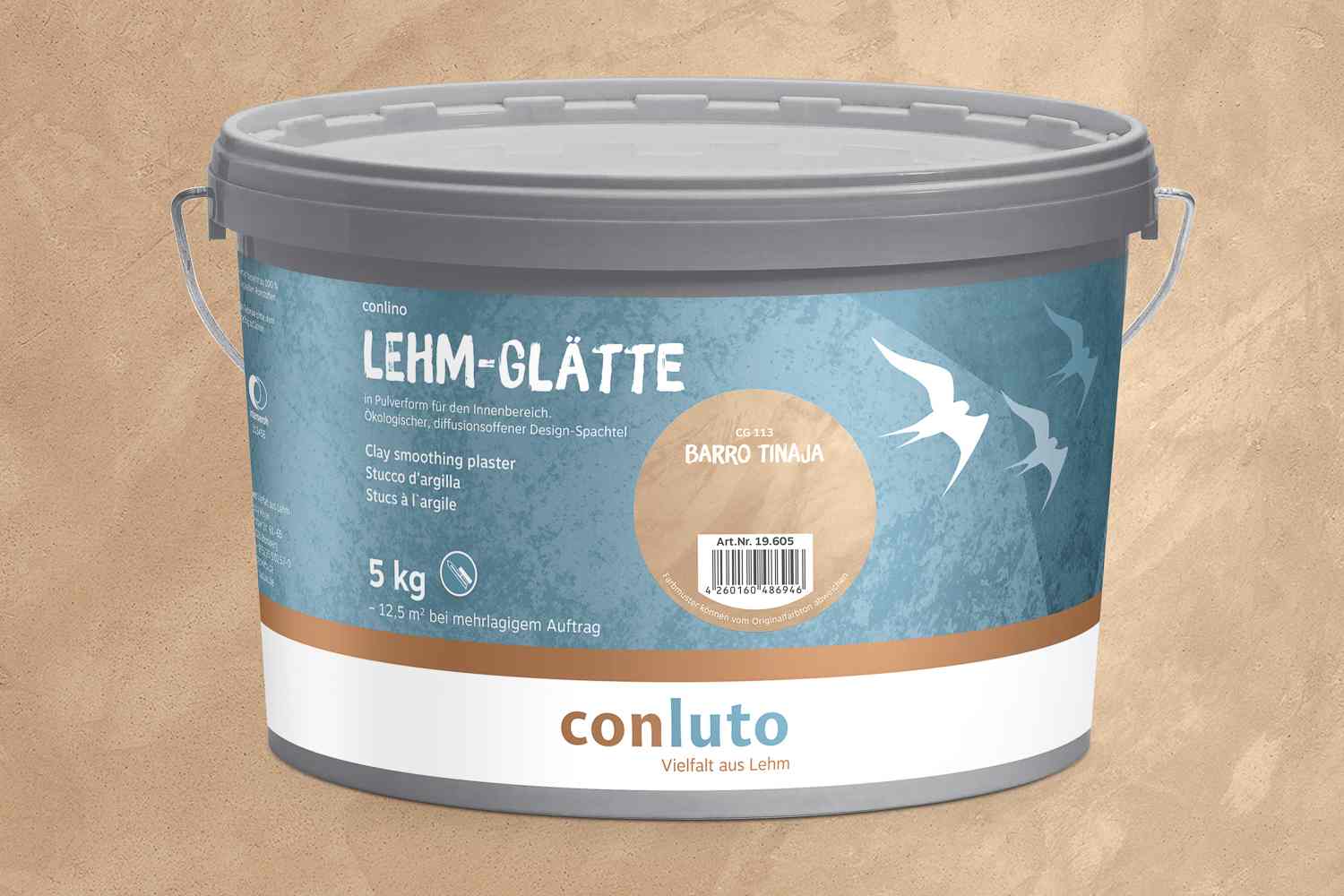 conluto Lehm-Glätte Barro Tinaja