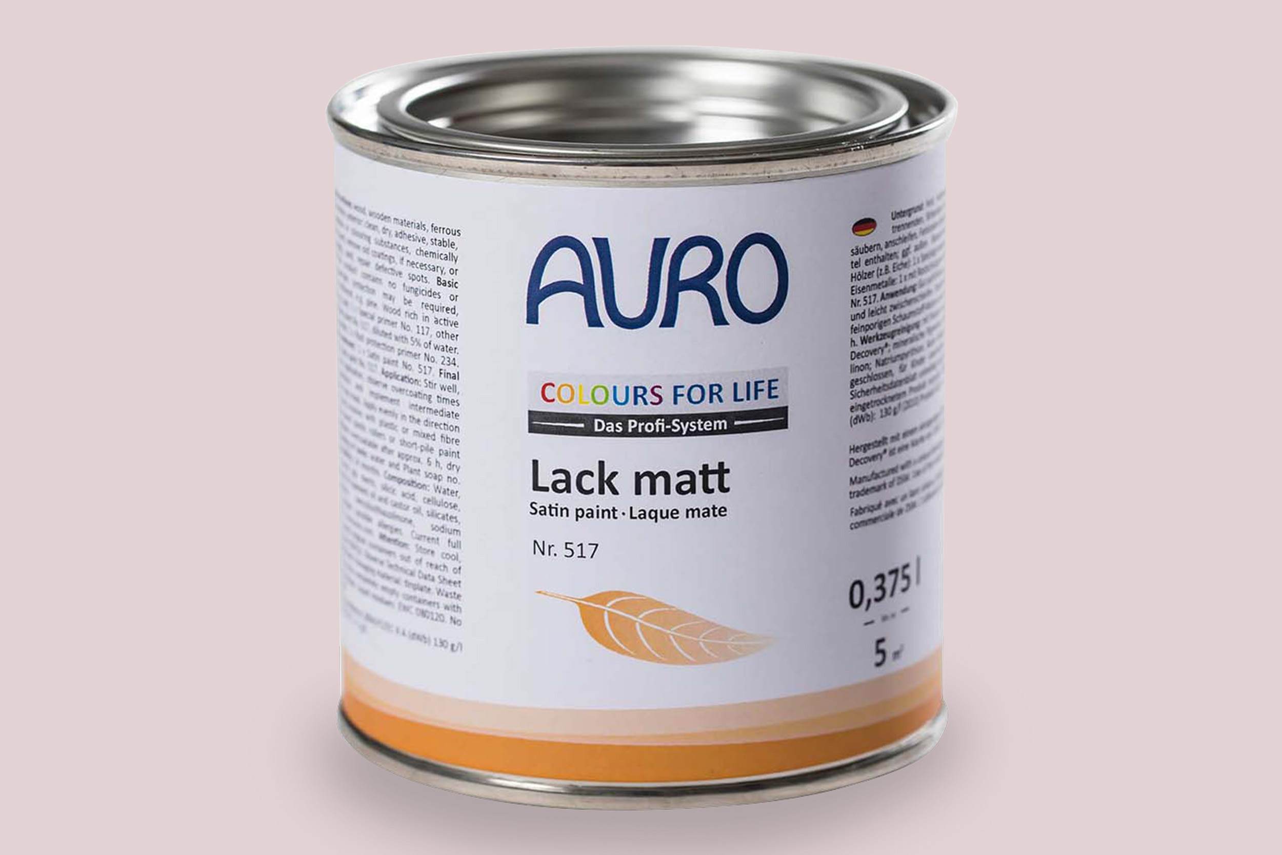 Auro Lack matt Nr. 517 Rottöne Colours for Life