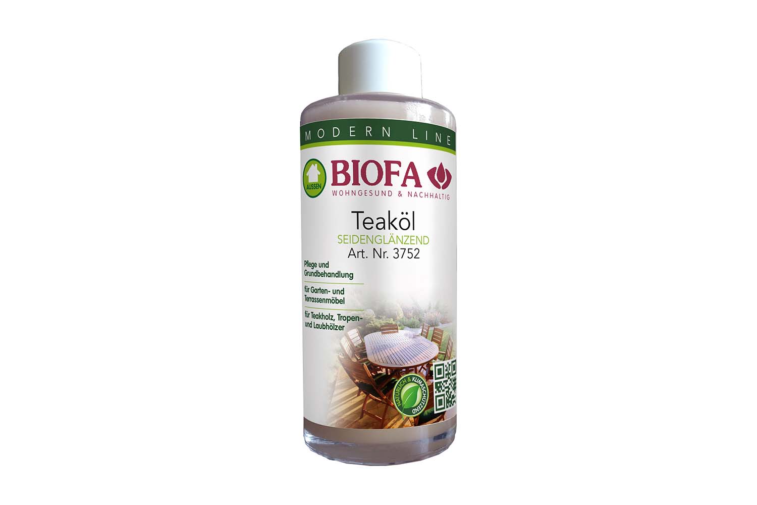 Biofa Teaköl für Gartenmöbel