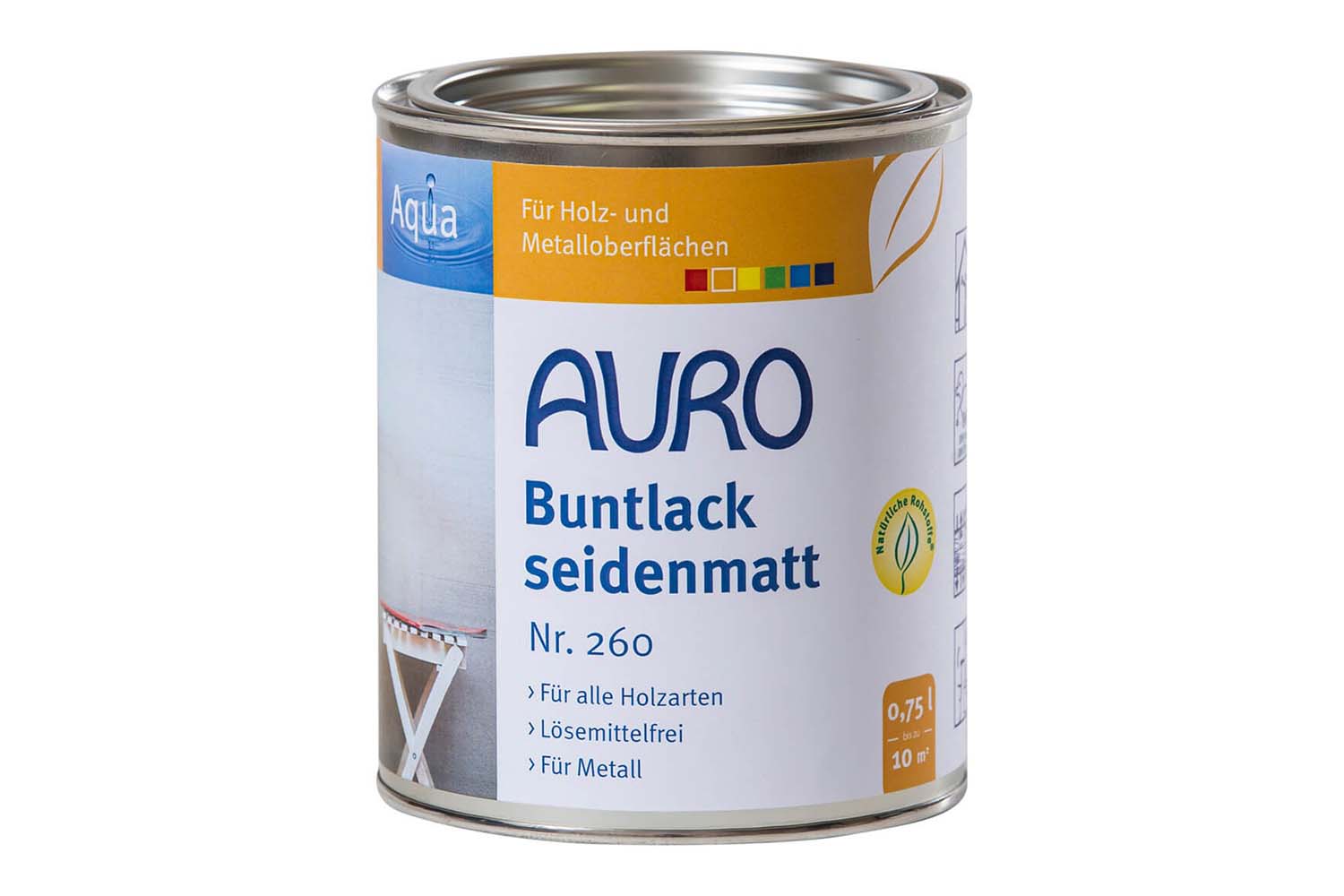 Auro Buntlack seidenmatt Nr. 260 - Persisch-Rot