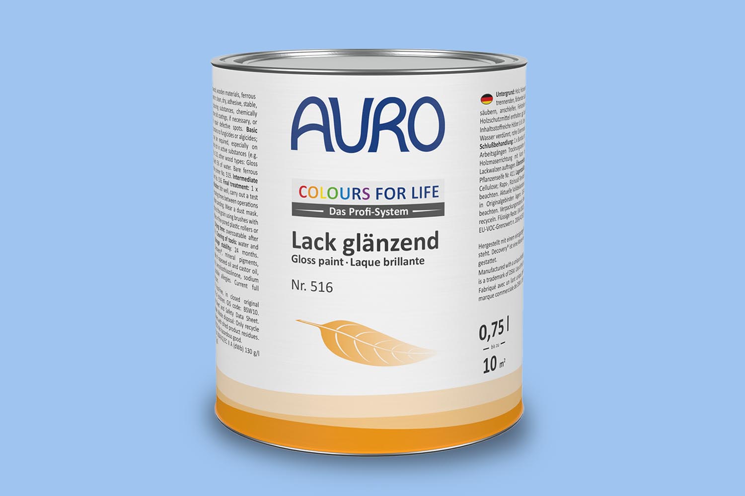 Auro Lack glänzend Nr. 516 Blautöne Colours for Life
