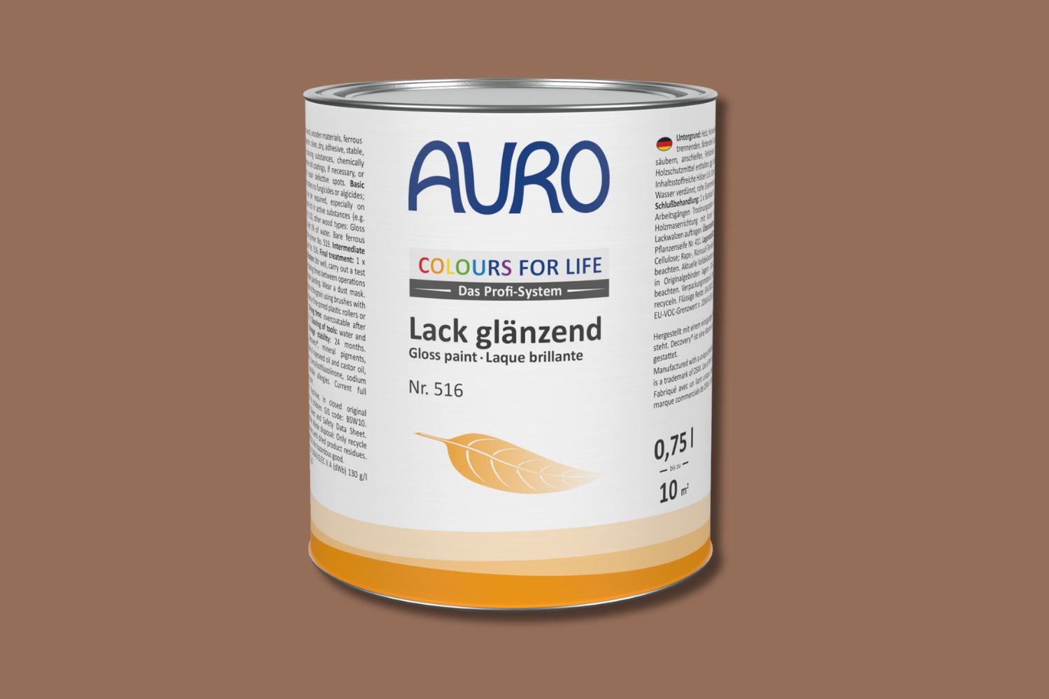 Auro Lack glänzend Nr. 516 Brauntöne Colours for Life