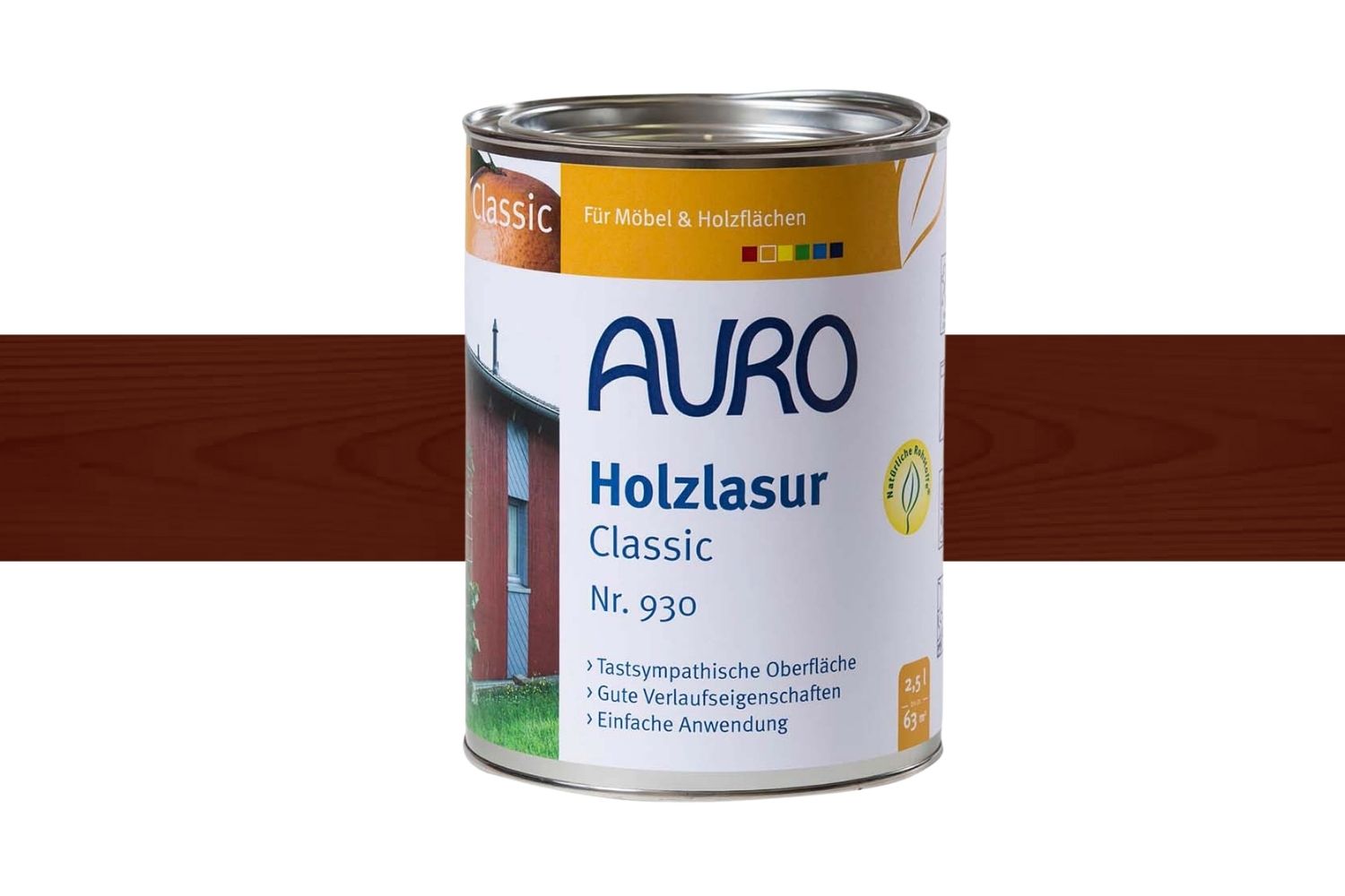 Auro Holzlasur Classic Nr. 930 - Dunkelbraun
