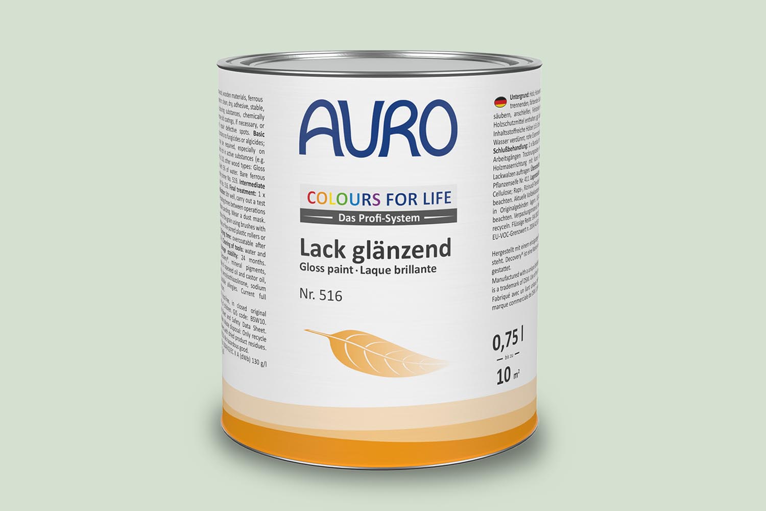 Auro Lack glänzend Nr. 516 Grüntöne Colours for Life