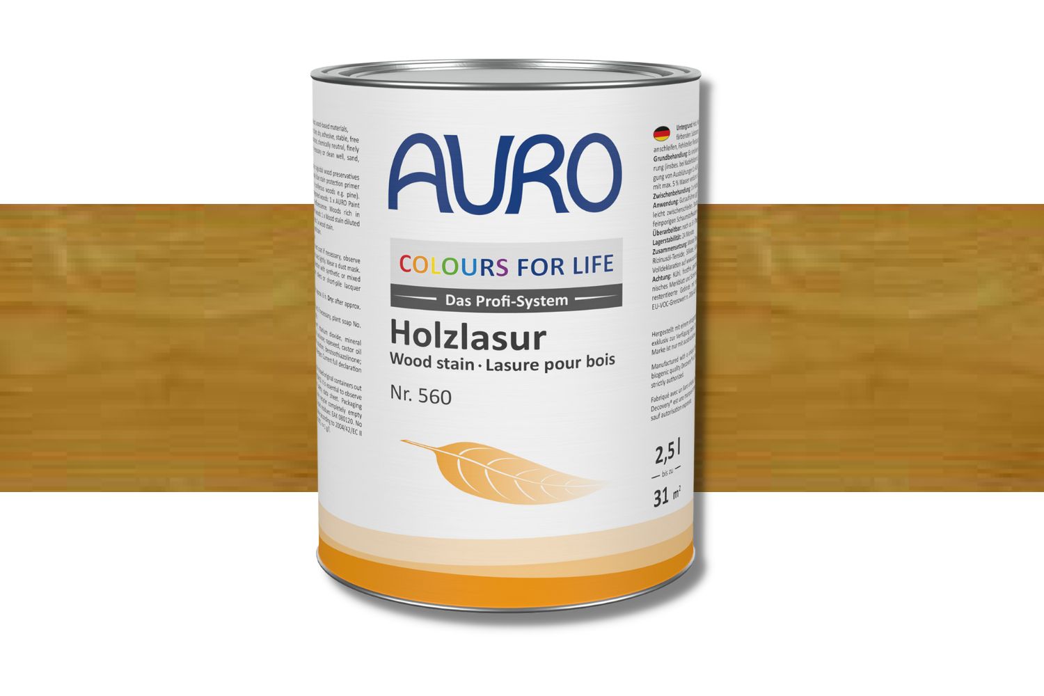 Auro Holzlasur Nr. 560 Colours for Life - oak