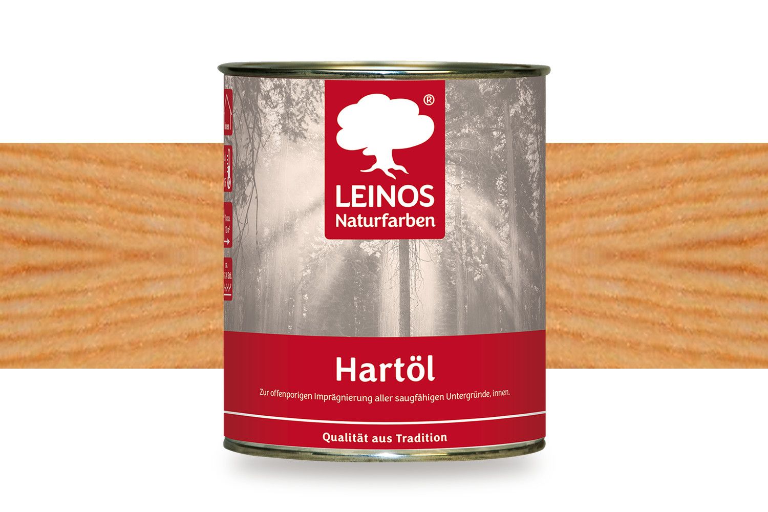 Leinos Hartöl 240 Bernstein