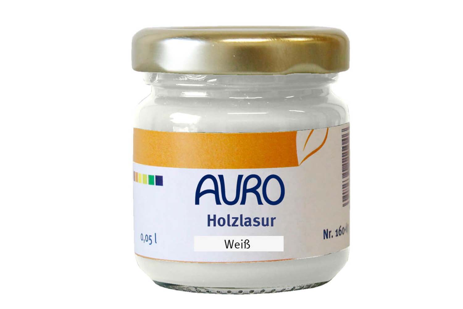 Auro Holzlasur Aqua Nr. 160 - Weiß