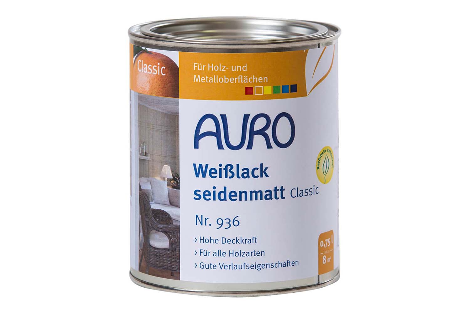Auro Weißlack seidenmatt Classic Nr. 936
