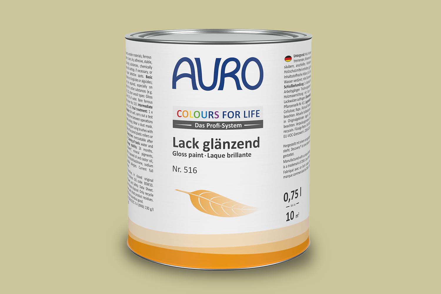 Auro Lack glänzend Nr. 516 Grüntöne Colours for Life