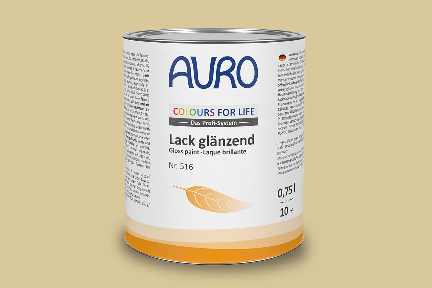 Auro Lack glänzend Nr. 516 Grüntöne Colours for Life