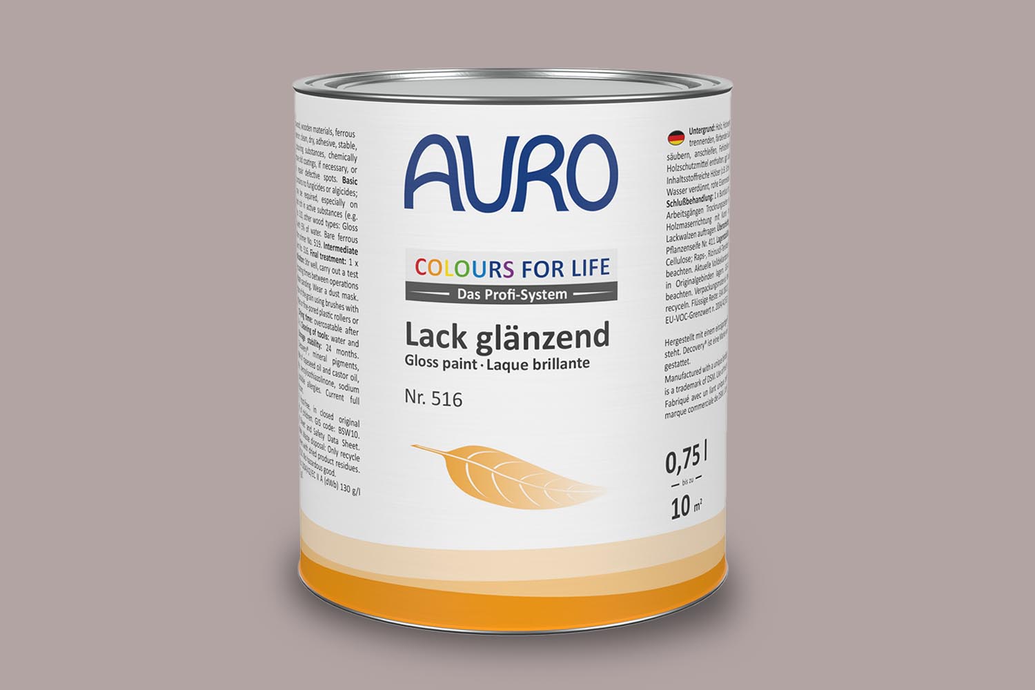 Auro Lack glänzend Nr. 516 Brauntöne Colours for Life
