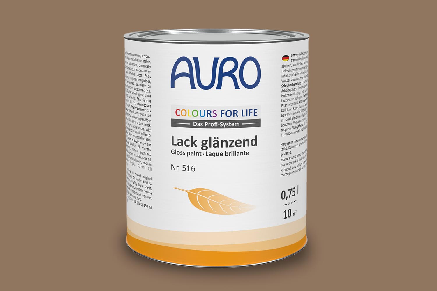 Auro Lack glänzend Nr. 516 Brauntöne Colours for Life