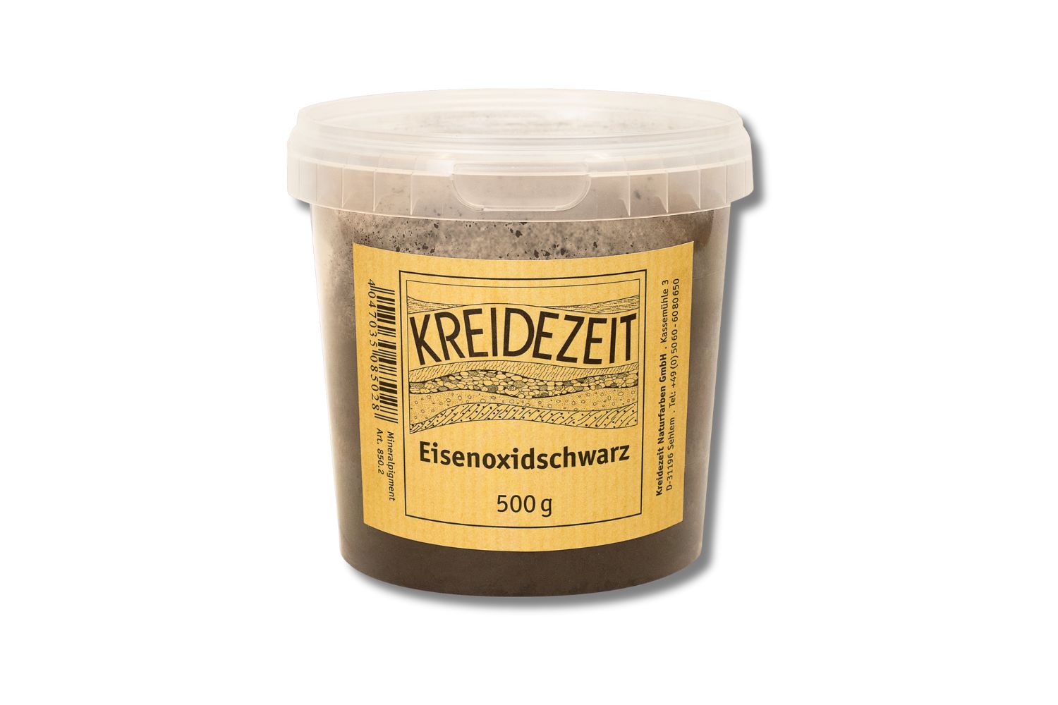 Kreidezeit Pigment Eisenoxidschwarz