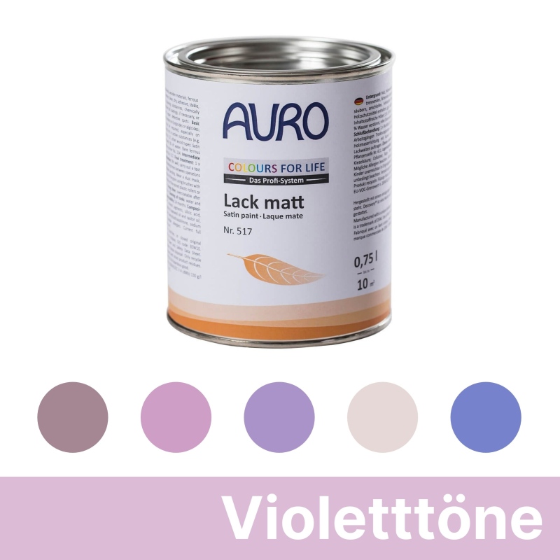 Auro Colours for Life Lack matt - Violett