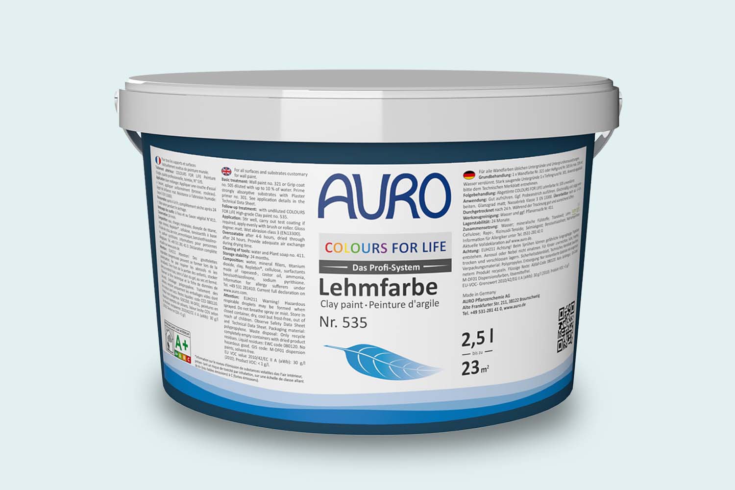 Auro Profi-Lehmfarbe Nr. 535 scandic nuance Colours For Life