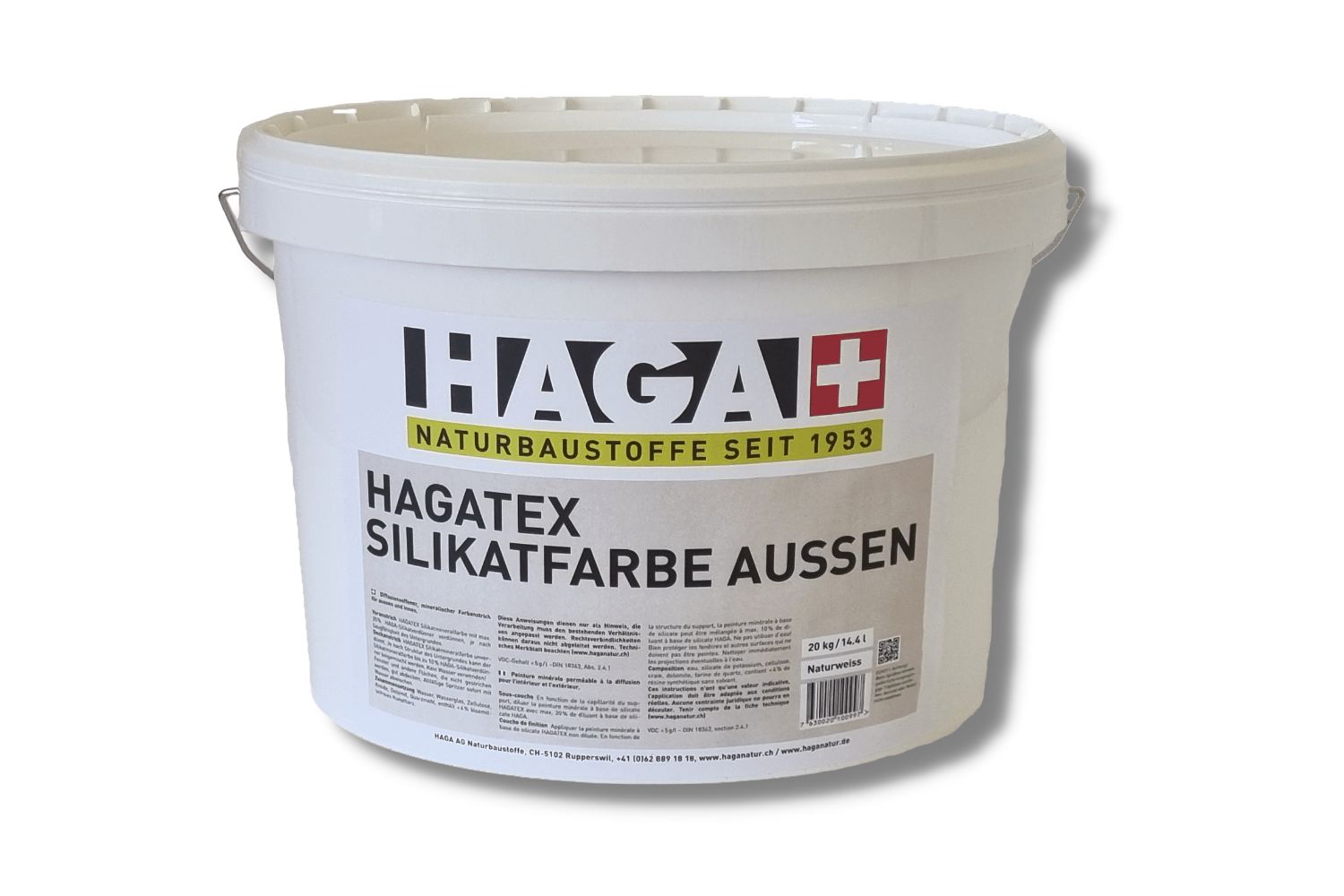 HAGA HAGATEX Silikat Mineralfarbe außen