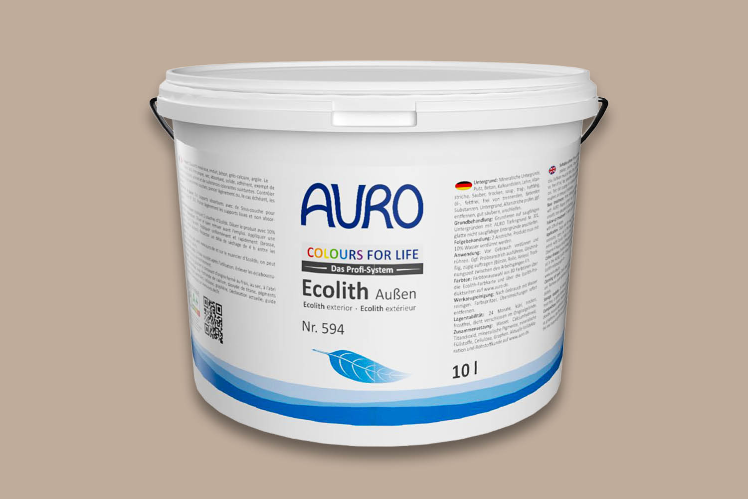 Auro Ecolith Außen Nr. 594 beige brown 15