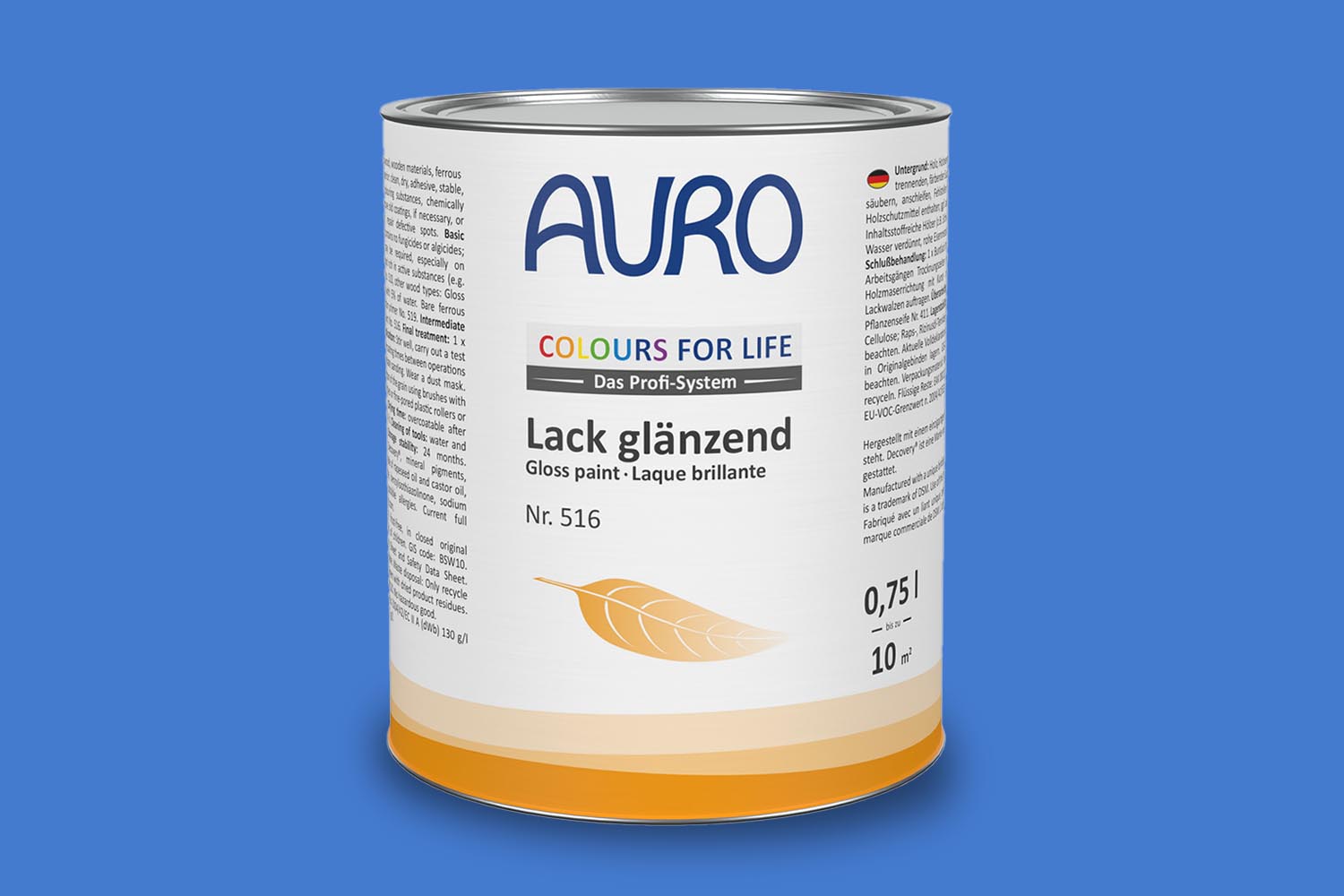 Auro Lack glänzend Nr. 516 Blautöne Colours for Life