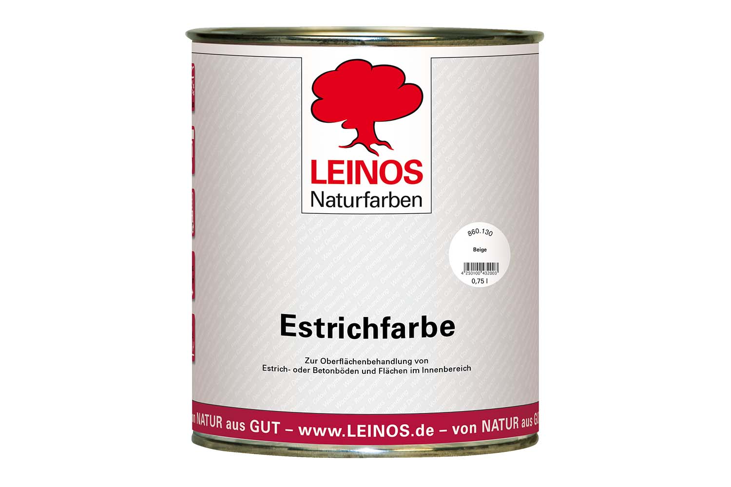 Leinos Estrichfarbe 860 Beige