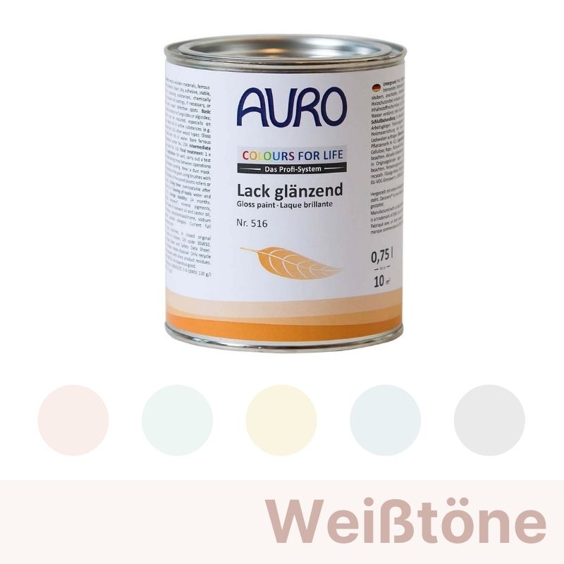 Auro Colours for Life Lack glänzend - Weiß