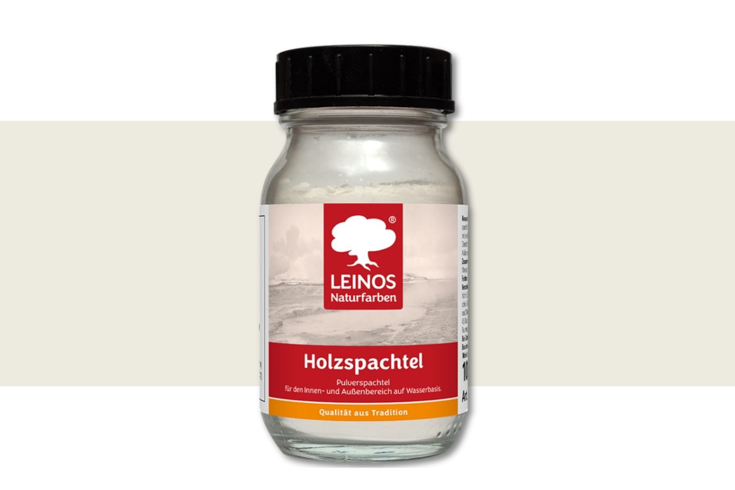Leinos Holzspachtel 337 Weiß