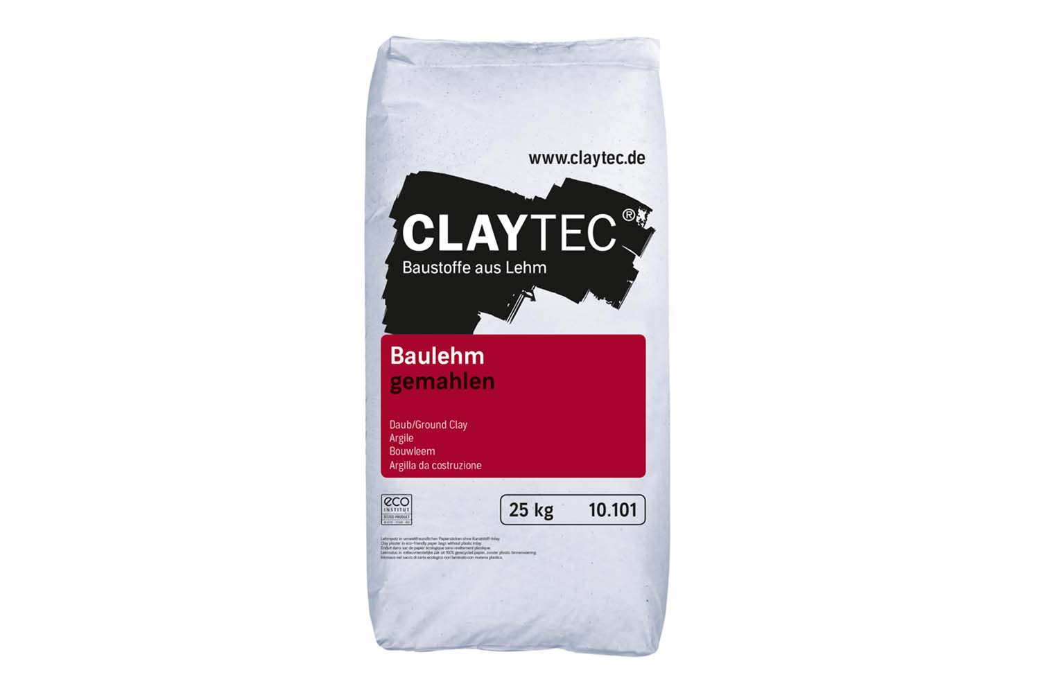 Claytec Baulehm gemahlen