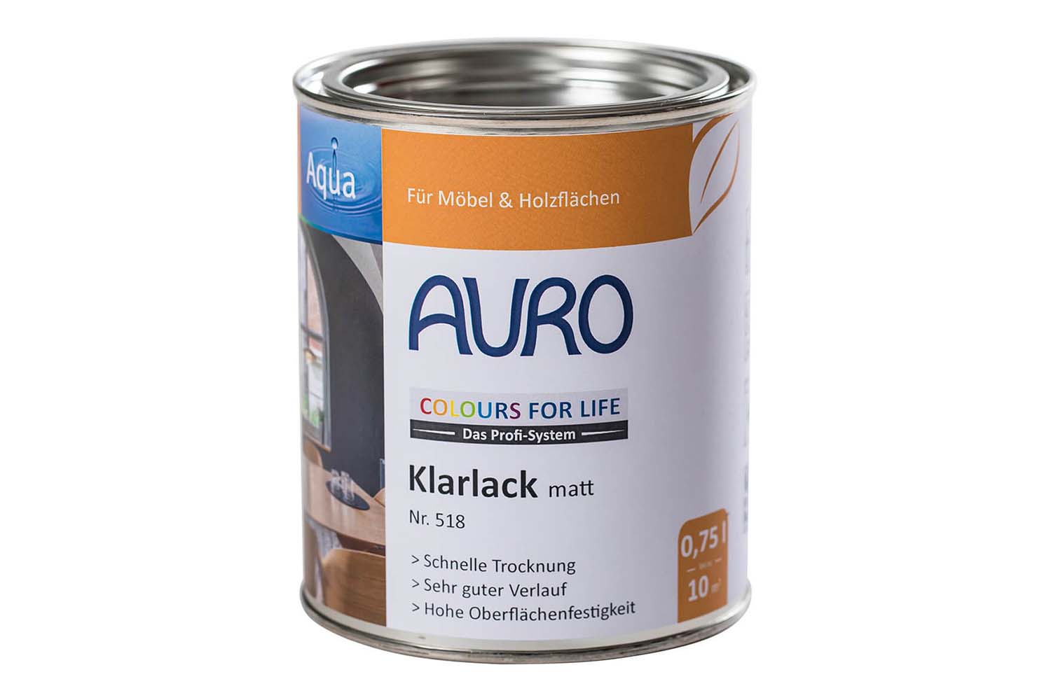 Auro Klarlack matt Nr. 518 Colours for Life