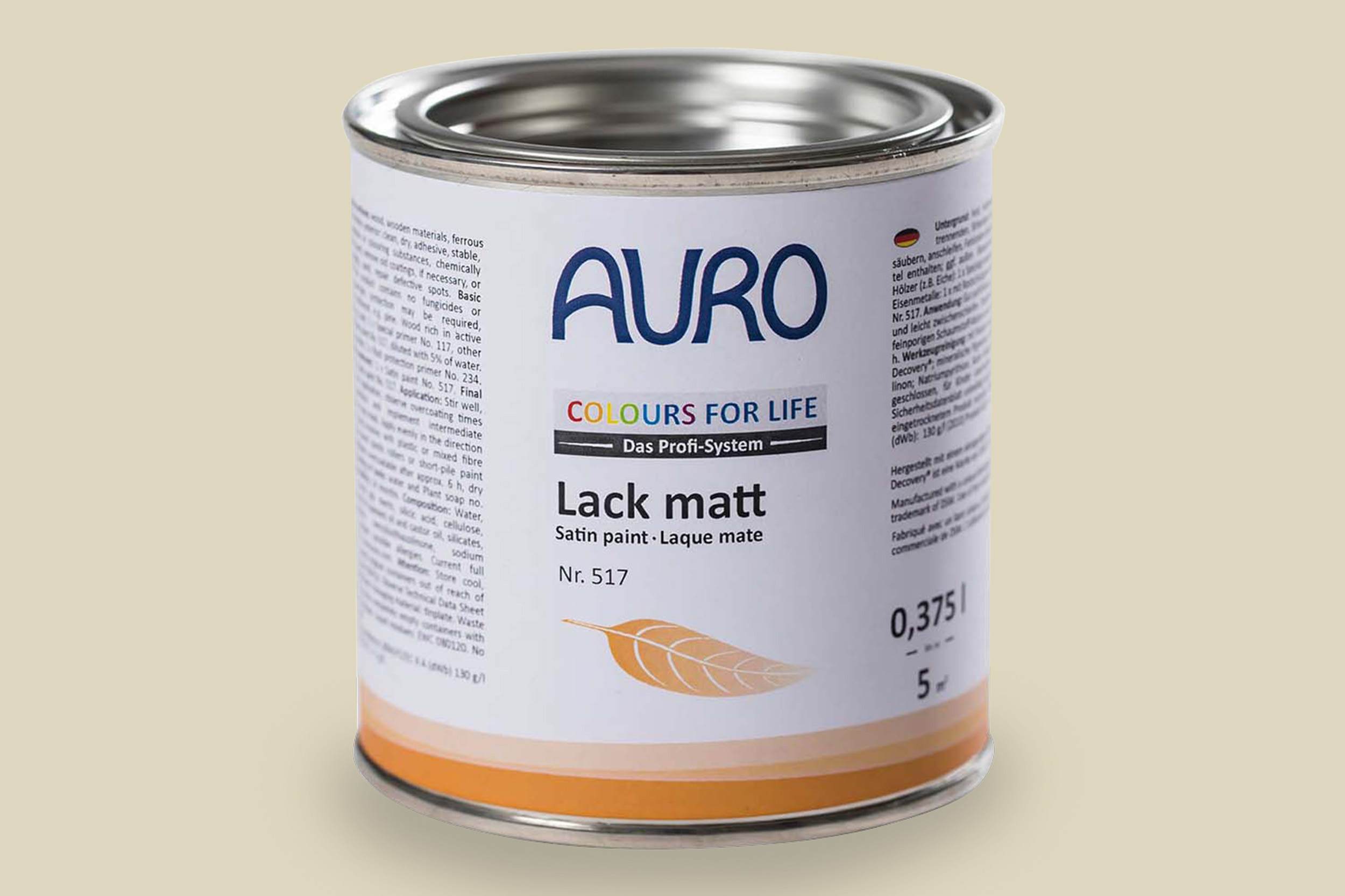 Auro Lack matt Nr. 517 Grüntöne Colours for Life