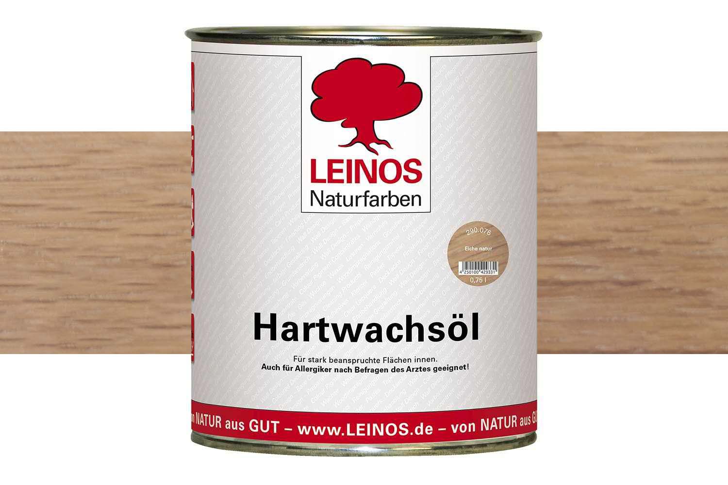 Leinos Hartwachsöl 290 Eiche natur