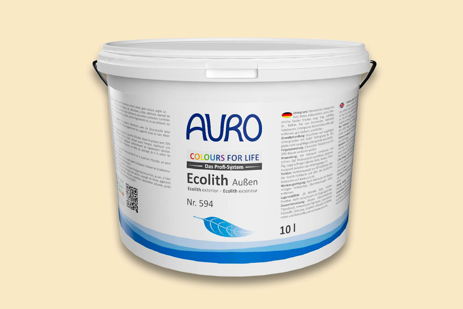 Auro Ecolith Außen Nr. 594 yellow gold 25