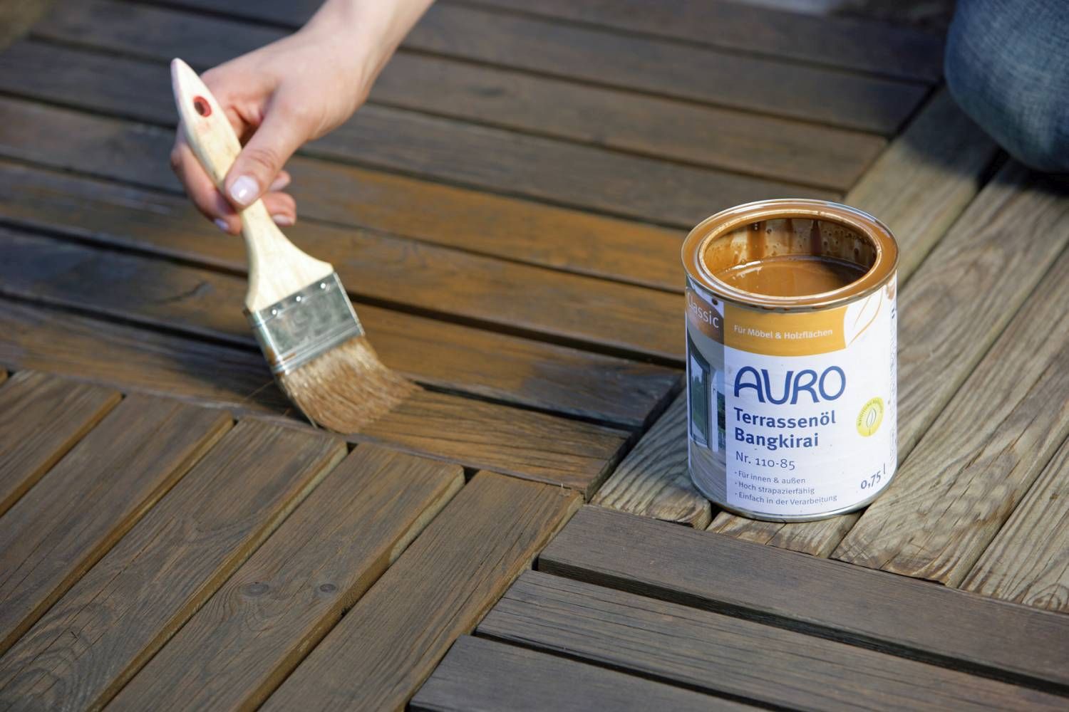 Öle für Innen und Außen Terrasse ölen
