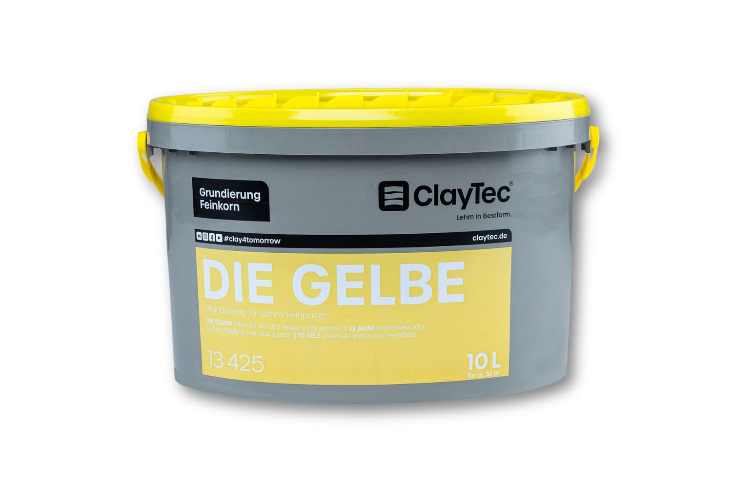 Claytec Grundierung DIE GELBE fein