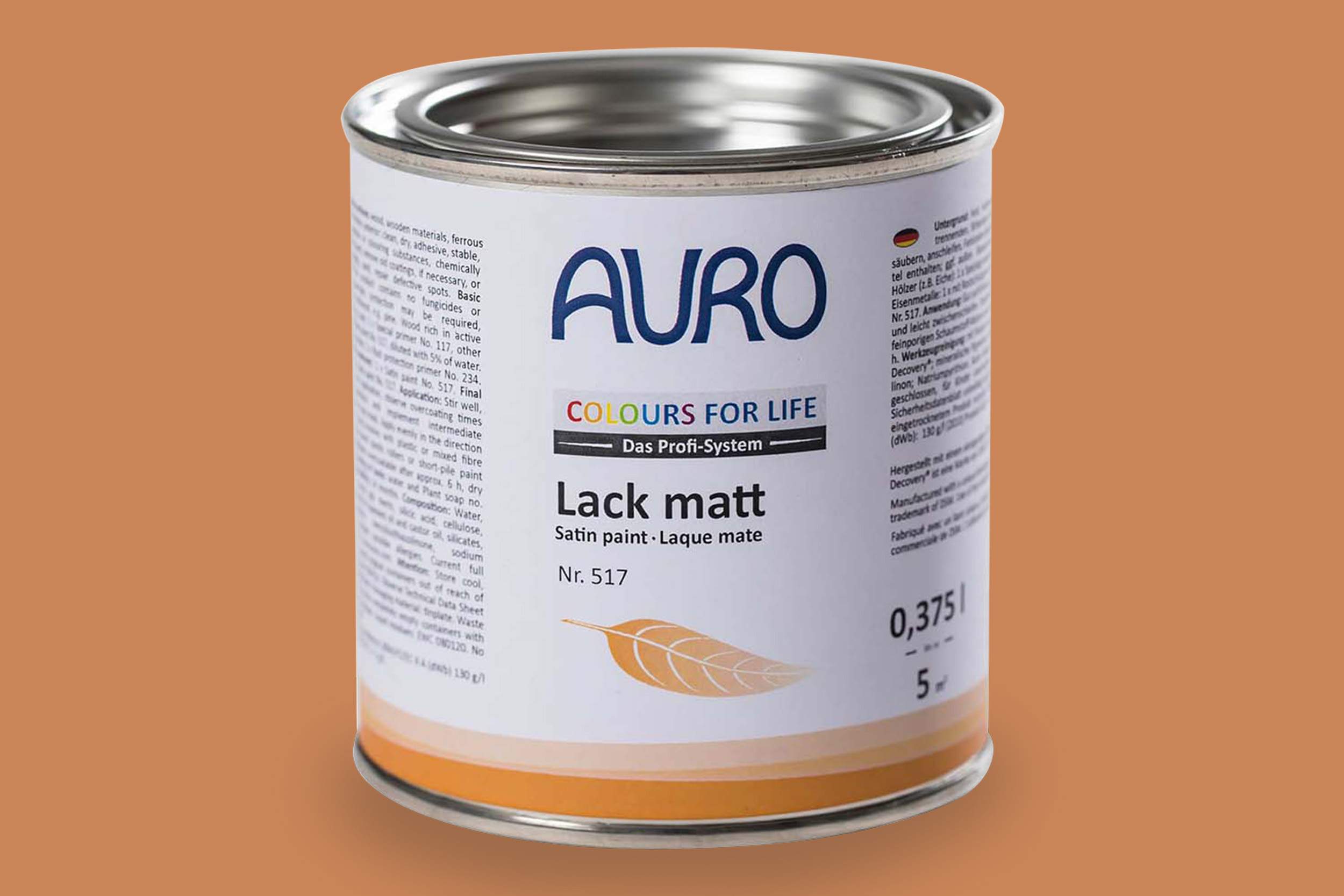 Auro Lack matt Nr. 517 Orangetöne Colours for Life