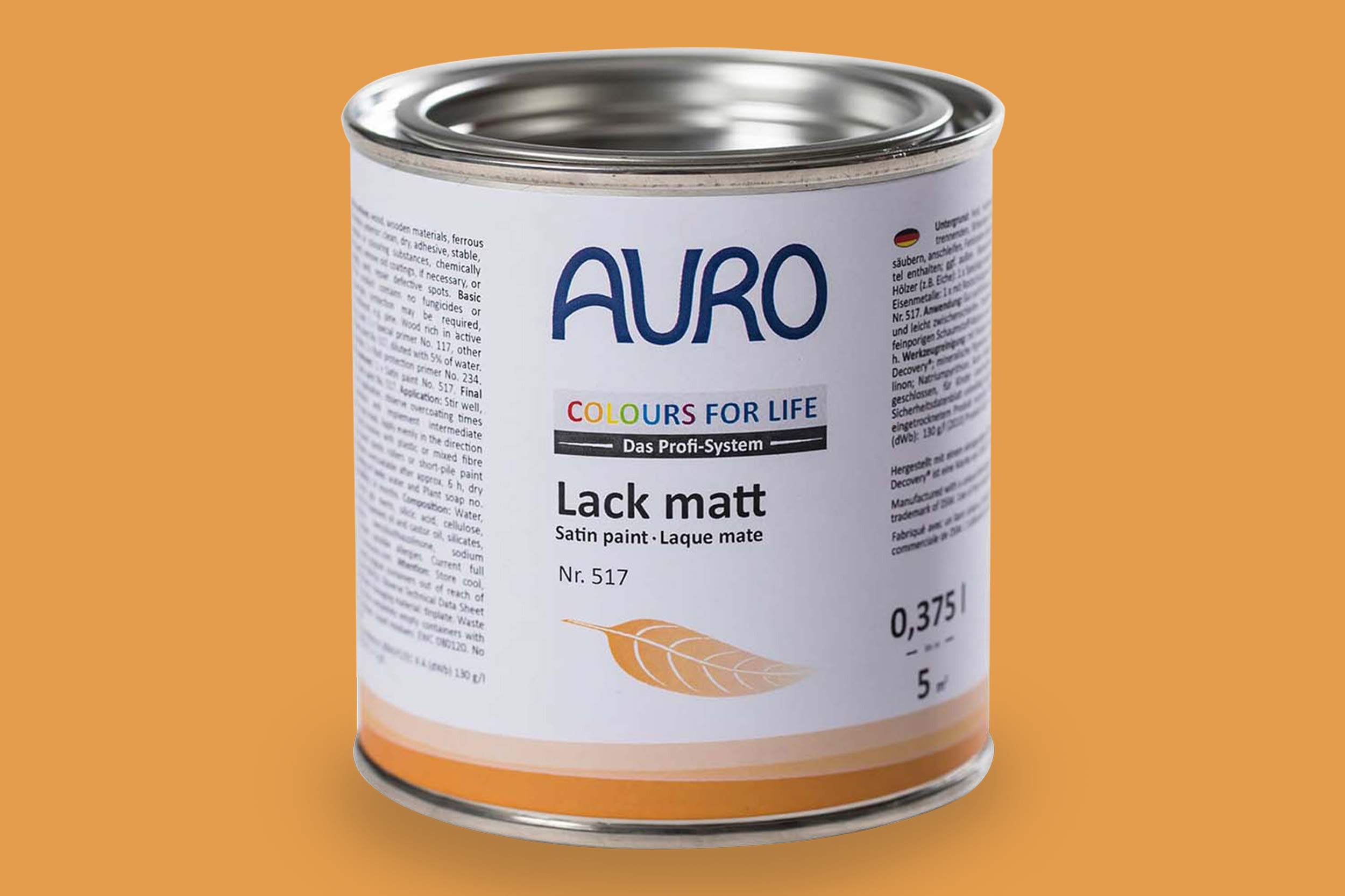 Auro Lack matt Nr. 517 Orangetöne Colours for Life