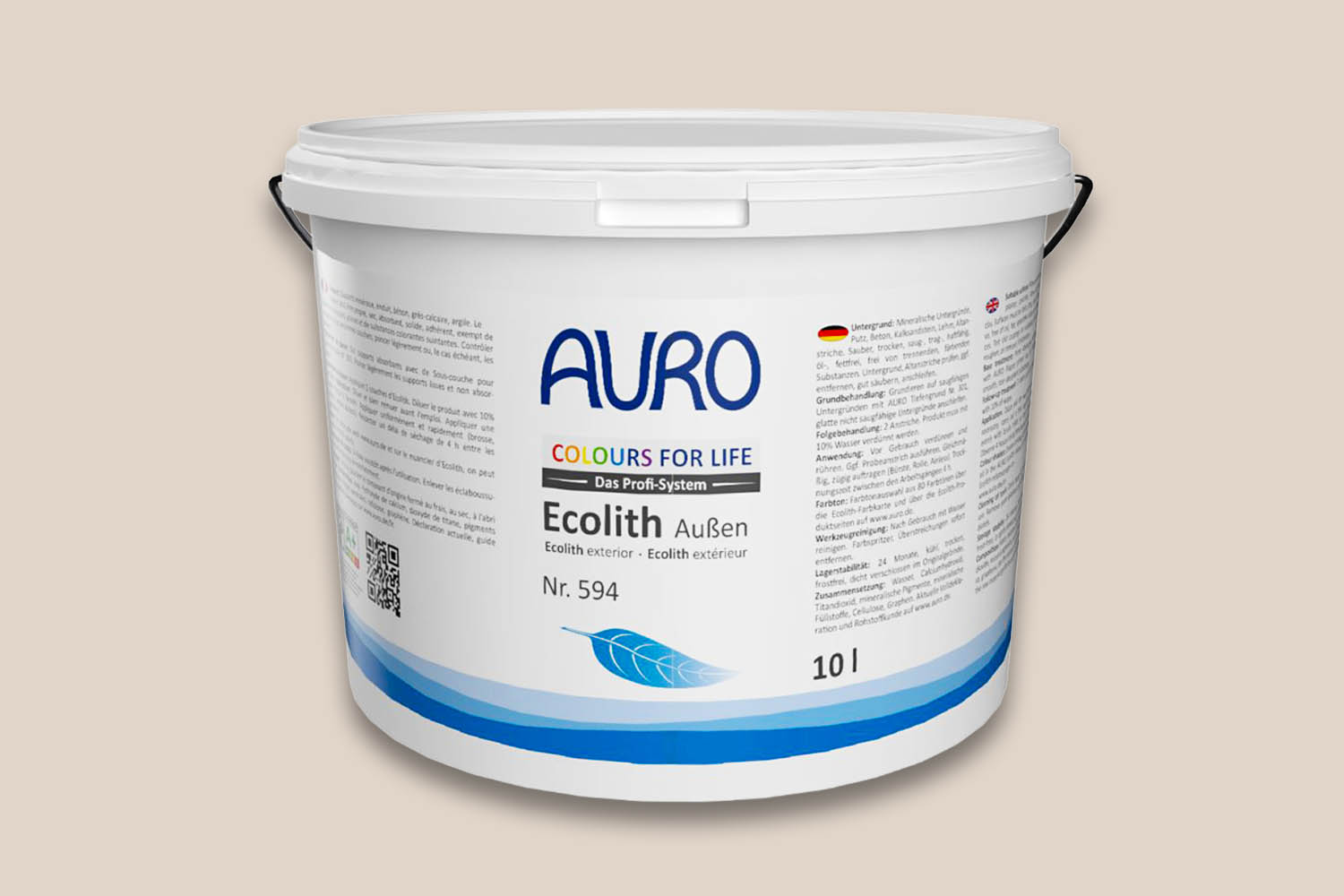 Auro Ecolith Außen Nr. 594 beige brown 25