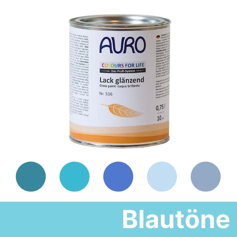 Auro Colours for Life Lack glänzend - Blau