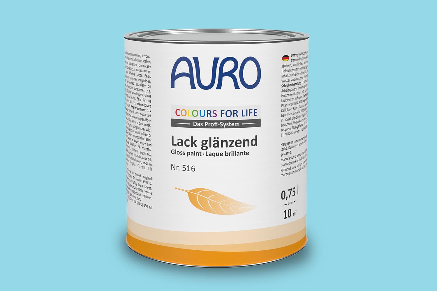 Auro Lack glänzend Nr. 516 Blautöne Colours for Life