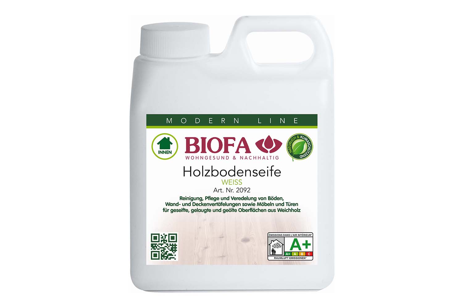 Biofa Holzbodenseife weiß