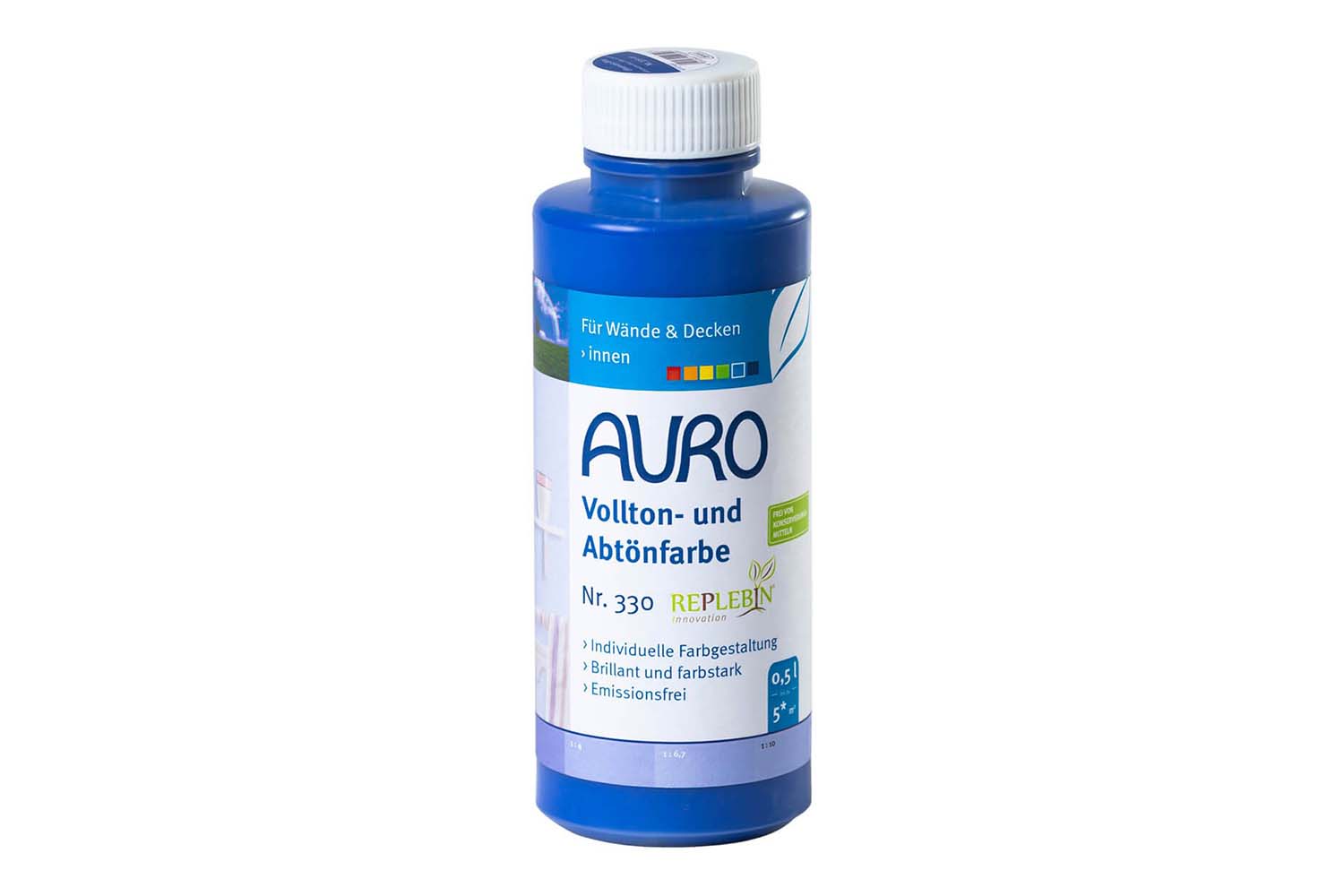 Auro Vollton- und Abtönfarbe Nr. 330 - Ultramarin-Blau